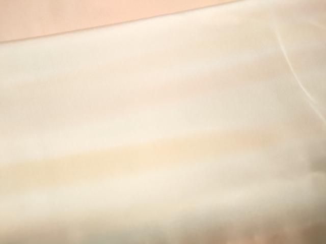 平和屋着物●長襦袢　無双仕立て　格子横段文　正絹　逸品　CABN4905ut