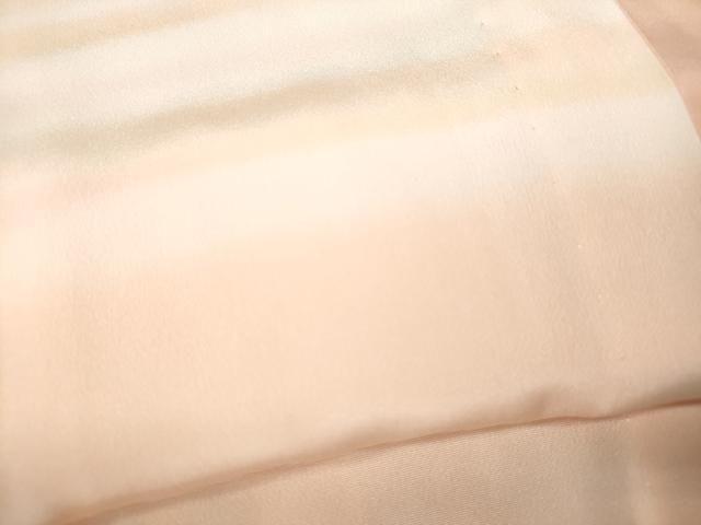 平和屋着物●長襦袢　無双仕立て　格子横段文　正絹　逸品　CABN4905ut