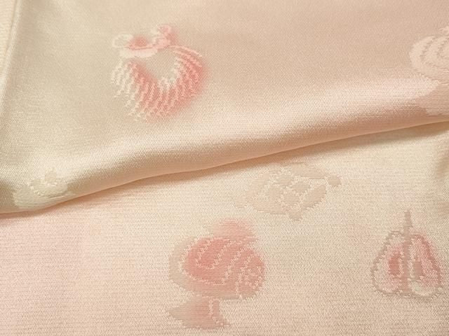 平和屋着物●長襦袢　無双仕立て　宝尽くし文　暈し染め　正絹　逸品　CABN4907ut