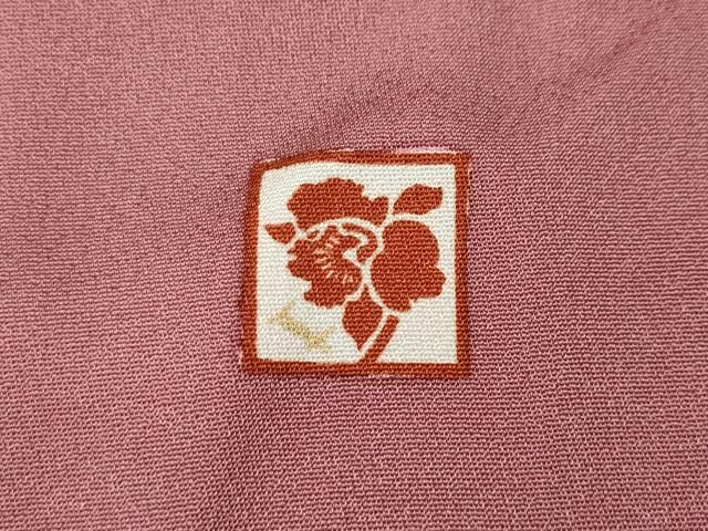 平和屋着物●女優・後藤久美子ブランド　振袖　草花文　金彩　正絹　逸品　CABN4918ut