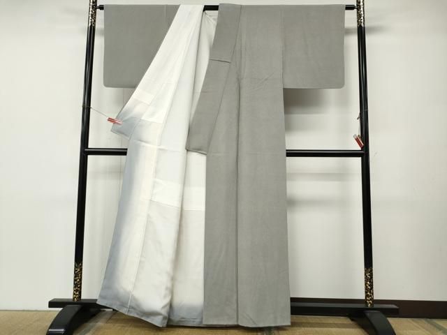 平和屋着物●江戸小紋　寺山存男　縞　正絹　逸品　CABN4933ut