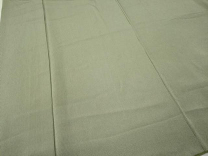 平和屋着物●江戸小紋　万筋　岩井茶色×絹鼠色　正絹　逸品　CABN4937ut