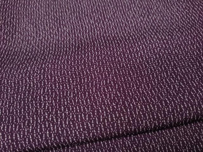平和屋着物●江戸小紋　霞文　正絹　逸品　未使用　CABN4938ut