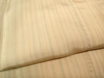 平和屋着物●長襦袢　無双仕立て　縞　暈し染め　やまと誂製　正絹　逸品　CABN4941ut