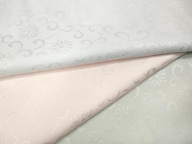平和屋着物●洗える最高級着物　＜英＞はなぶさ謹製　長襦袢　無双仕立て　横段花唐草地紋　暈し染め　洗える着物　CABN4946ut