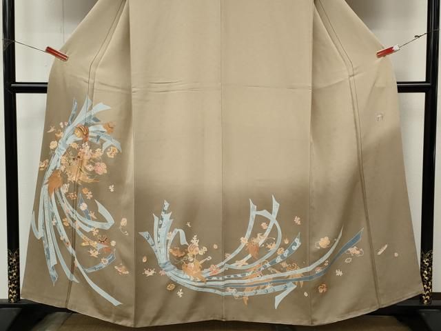 平和屋着物●豪華色留袖　作家物　束ね熨斗宝尽くし文　暈し染め　金糸　正絹　逸品　CABN4963ut