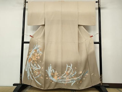 平和屋着物●豪華色留袖　作家物　束ね熨斗宝尽くし文　暈し染め　金糸　正絹　逸品　CABN4963ut