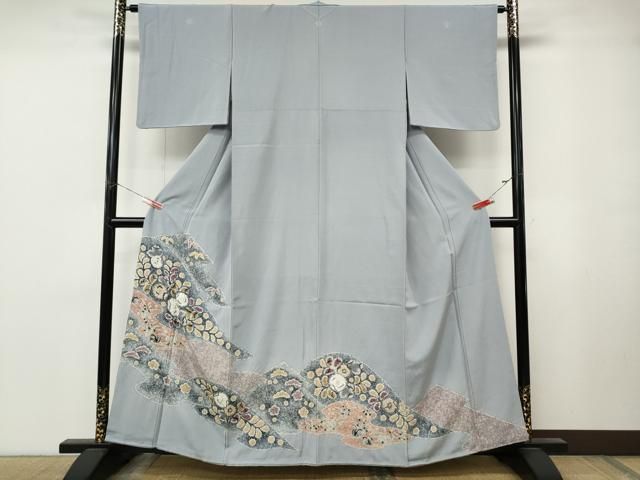平和屋着物●豪華色留袖　辻が花　絞り　正絹　逸品　CABN4965ut