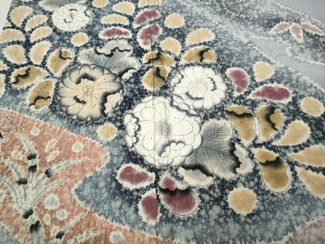 平和屋着物●豪華色留袖　辻が花　絞り　正絹　逸品　CABN4965ut