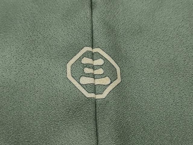 平和屋着物●豪華色留袖　総刺繍　松花文　金糸　ロング丈　正絹　逸品　CABN4982ut