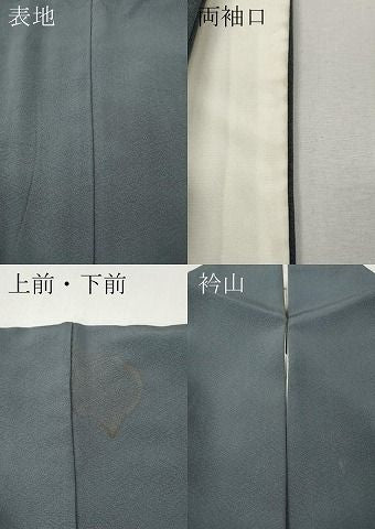 平和屋着物●本加賀友禅作家　柿本市郎　色留袖　風景草花文　正絹　逸品　CABN4988ut