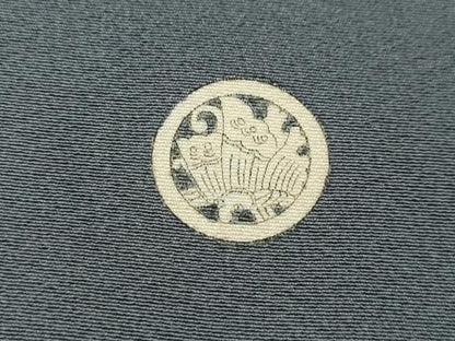 平和屋着物●本加賀友禅作家　柿本市郎　色留袖　風景草花文　正絹　逸品　CABN4988ut