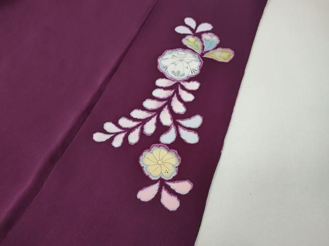 平和屋着物●豪華振袖　作家物　辻が花　絞り　暈し染め　金通し地　京都きもの友禅扱い　正絹　逸品　CABN4995ut