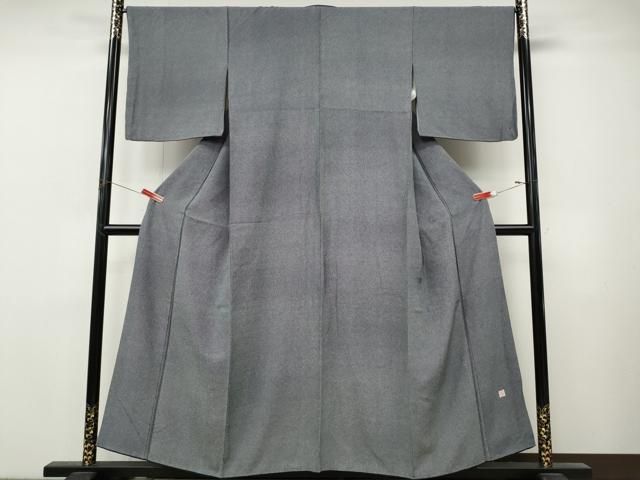 平和屋着物●伝統工芸士　廣瀬雄望　江戸小紋　鮫小紋柄　正絹　逸品　CABN5051ut