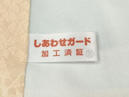 平和屋着物●豪華振袖　刺繍　熨斗舞花文　暈し染め　金彩　正絹　逸品　CABN5099ut