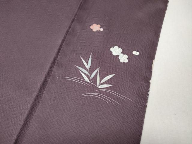平和屋着物●訪問着　立波風景花文　正絹　逸品　CABN5118ut