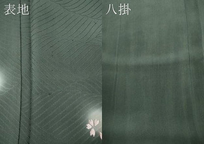 平和屋着物●訪問着　総刺繍　竹屋町刺繍　源氏香花文　蛍暈し　正絹　逸品　CABN5167ut