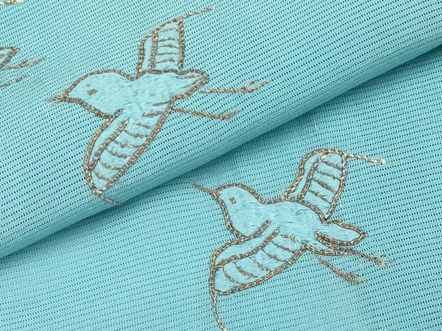 平和屋着物＊夏物　訪問着　絽　総刺繍　飛鳥文　正絹　逸品　CABN5865tx