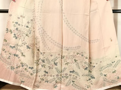 平和屋着物●訪問着　作家物　辻が花　絞り　暈し染め　仮絵羽　正絹　逸品　未使用　CABN6004vp