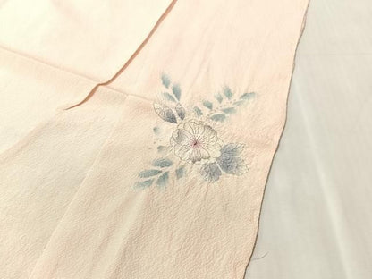 平和屋着物●訪問着　作家物　辻が花　絞り　暈し染め　仮絵羽　正絹　逸品　未使用　CABN6004vp