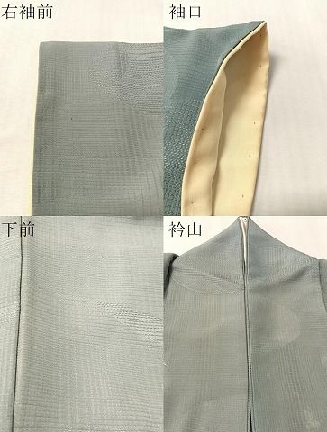 平和屋着物●訪問着　草花文　暈し染め　正絹　逸品　CABN6037vp