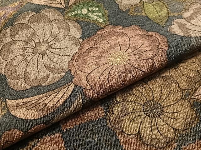 平和屋着物●訪問着　辻が花　暈し染め　金彩　鬼しぼ縮緬　健勝苑扱い　正絹　逸品　CABN6042vp