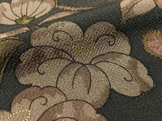 平和屋着物●訪問着　辻が花　暈し染め　金彩　鬼しぼ縮緬　健勝苑扱い　正絹　逸品　CABN6042vp