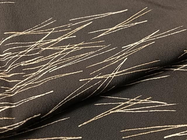 平和屋着物●訪問着　溢れ松葉　金彩　正絹　逸品　CABN6065vp