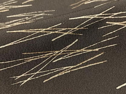 平和屋着物●訪問着　溢れ松葉　金彩　正絹　逸品　CABN6065vp