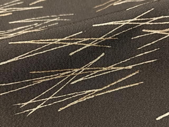 平和屋着物●訪問着　溢れ松葉　金彩　正絹　逸品　CABN6065vp