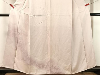 平和屋着物●訪問着　刺繍　雲取り亀甲花文　暈し染め　正絹　逸品　未使用　CABN6068vp
