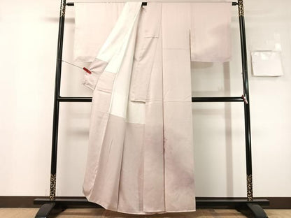 平和屋着物●訪問着　刺繍　雲取り亀甲花文　暈し染め　正絹　逸品　未使用　CABN6068vp