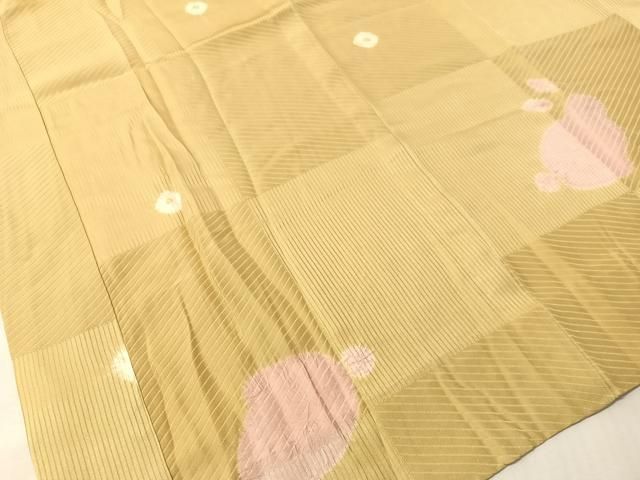 平和屋着物●長襦袢　無双仕立て　絞り　兎　やまと誂製　正絹　逸品　CABN6094vp