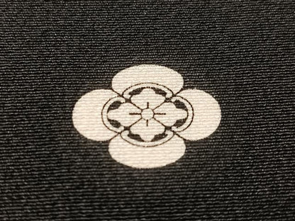 平和屋着物●十日町友禅作家　関口遼一　黒留袖　童子遊び　正絹　逸品　CABN6106vp