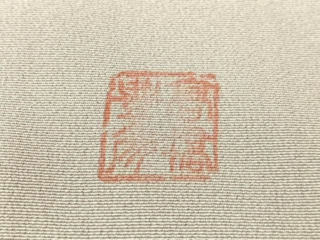 平和屋着物●高橋豊彦　訪問着　刺繍　松竹梅熨斗文　金彩　正絹　逸品　CABN6121vp