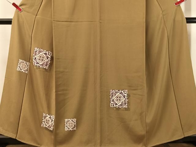 平和屋着物●訪問着　刺繍　色紙鳳凰花文　金彩　正絹　逸品　未使用　CABN6123vp