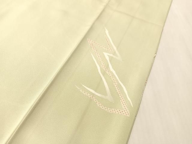 平和屋着物●訪問着　駒刺繍　道長文様　金彩　鈴乃屋扱い　正絹　逸品　CABN6128vp