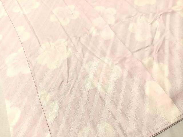 平和屋着物●振袖用長襦袢　無双仕立て　作家物　梅乃香り　暈し染め　正絹　逸品　CABN6131vp