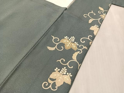 平和屋着物●豪華色留袖　駒刺繍　鳳凰桐唐草文　金彩　鈴乃屋扱い　正絹　逸品　未使用　CABN6151vp