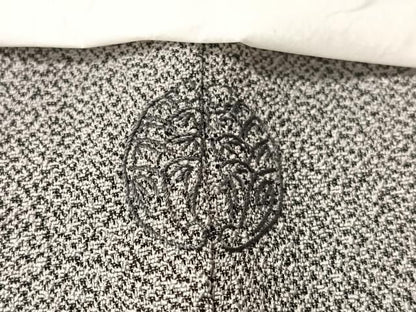 平和屋着物●日本画家　霜鳥忍の世界　彩天目織　色留袖　百人一首　正絹　逸品　未使用　CABN6153vp