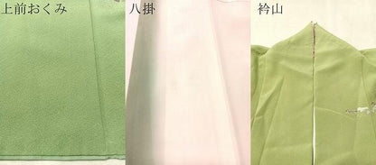 平和屋着物●訪問着　風景文　暈し染め　金彩　正絹　逸品　CABN6161vp