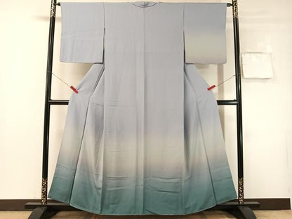 平和屋着物●訪問着　霞文　暈し染め　正絹　逸品　CABN6180vp
