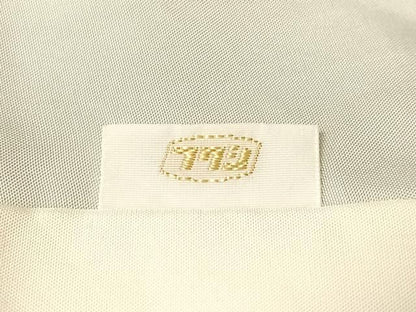 平和屋着物●訪問着　流水枝花文　暈し染め　金彩　ロング丈　正絹　逸品　CABN6185vp