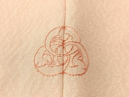平和屋着物●無地絵羽訪問着　中国三大刺繍　スワトウ刺繍　総刺繍　樹林文　虹色　正絹　逸品　CABN6199vp
