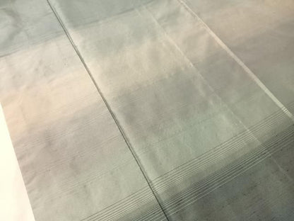 平和屋着物●訪問着　紬地　霞文　正絹　逸品　CABN6208vp