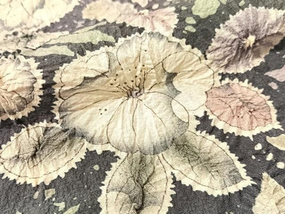 平和屋着物●訪問着　作家物　辻が花　絞り　暈し染め　仮絵羽　正絹　逸品　未使用　CABN6217vp