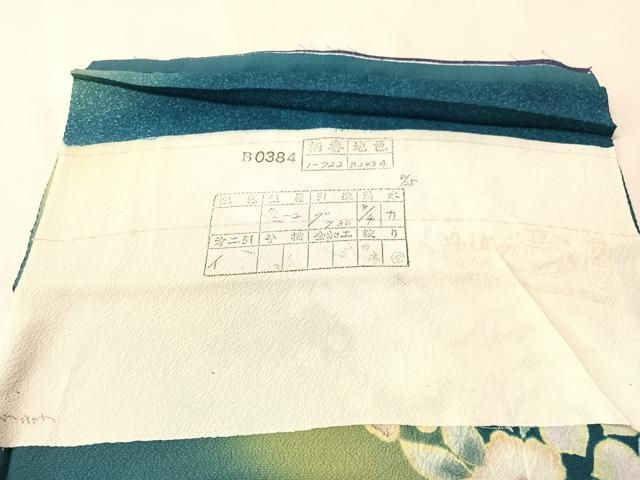 平和屋着物●訪問着　作家物　辻が花　絞り　暈し染め　仮絵羽　正絹　逸品　未使用　CABN6219vp