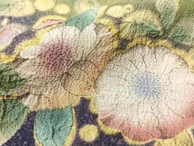 平和屋着物●訪問着　作家物　辻が花　絞り　暈し染め　仮絵羽　正絹　逸品　未使用　CABN6219vp