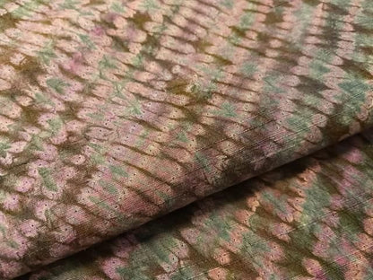 平和屋着物●菅原工房　菅原結作　漢方染紬　総絞り　杢目絞り　正絹　逸品　CABN6242vp