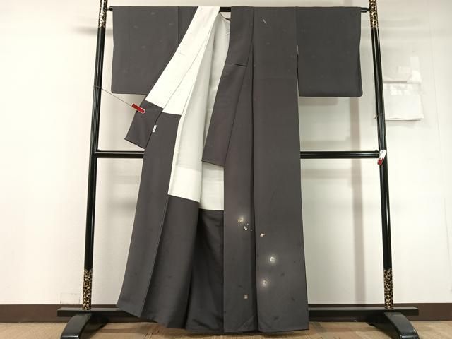 平和屋着物●訪問着　総刺繍　螢暈し　十二支　干支　金糸　正絹　逸品　CABN6319vp
